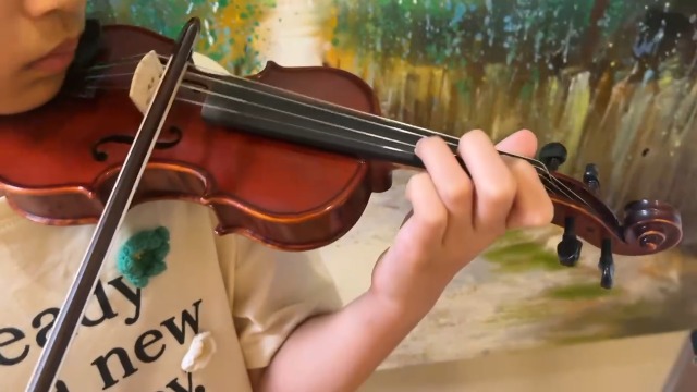 Amazon.com: Smallest Handmade Solid Wood Violin 1/32 with Matching